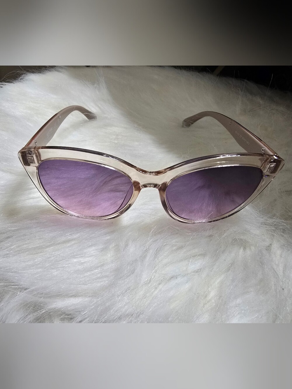 Kenneth Cole Reaction Blush Cat-Eye Sunglasses